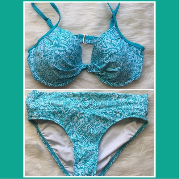 lands end two piece bathing suits